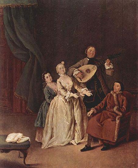 Pietro Longhi Das Familienkonzert